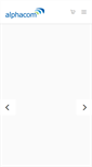 Mobile Screenshot of alphacom.gr